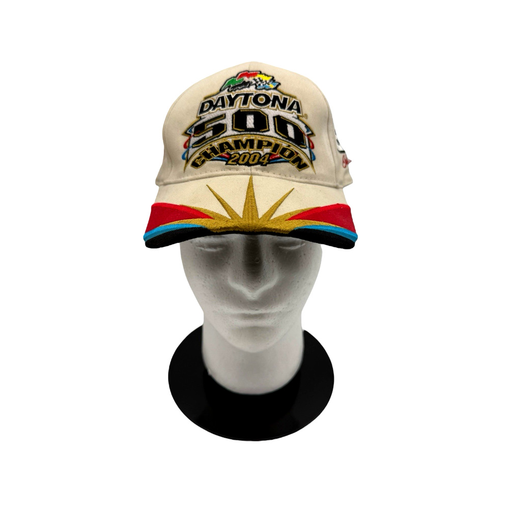 Daytona 500 Champion 2004 Cap By Chase Authentics Adjustable Strap NEW With Tag